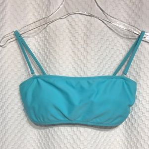 Bikini - Aqua Top, White Bottom